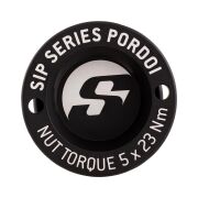 Jant Göbek Ön 12 inç *Siyah* / SIP SERIES PORDOI