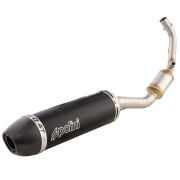 Vespa LX-Primavera-Sprint 125-150 Egzoz *Siyah* Racing Evolution (2012-2018) / POLINI