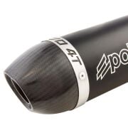 Vespa LX-Primavera-Sprint 125-150 Egzoz *Siyah* Racing Evolution (2012-2018) / POLINI