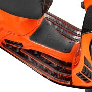 Vespa GT-GTS-GTV Zemin Sticker *Siyah Alüminyum Plaka Motifli* / SIP