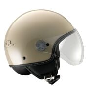 Vespa Kask Langhe Visor Demi-Jet *Bej*