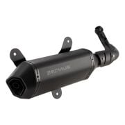 Vespa GTS-GTV 300 Egzoz Racing Notte Black Edition *Siyah* Euro 5 (2020- ) / REMUS