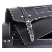 Deri Çanta 26 LT Kilitli *Siyah* 380x270x260 mm / SIP CLASSIC