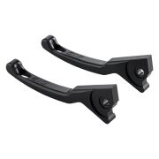 Vespa GTS-GTV Spor Kısa Manet Takım Alüminyum *Siyah* ( -2022) / SIP