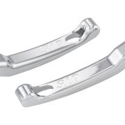 Vespa GTS-GTV Spor Kısa Manet Takım Alüminyum *Krom* ( -2022) / SIP