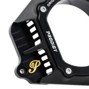 Vespa GTS/GTV 300ccm Hava Giriş Varyatör Kapağı *Siyah-Alüminyum-Cam* (2018- ) / PRODIGY