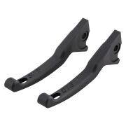 Vespa GTS-GTV Spor Kısa Manet Takım Alüminyum *Mat Siyah* ( -2022) / SIP