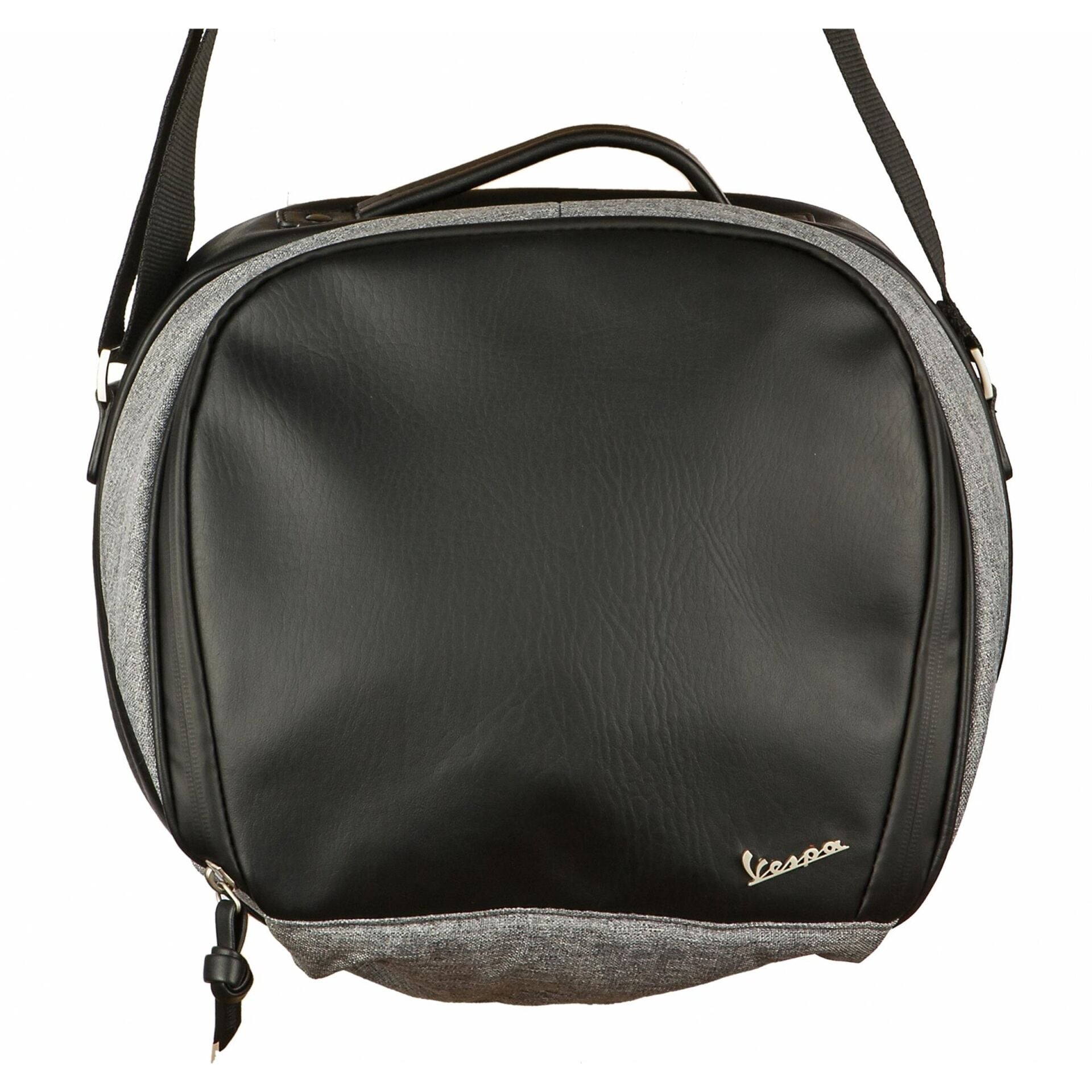 Vespa Soft-Deri Top Case İç Çanta *Siyah-Gri* / PIAGGIO
