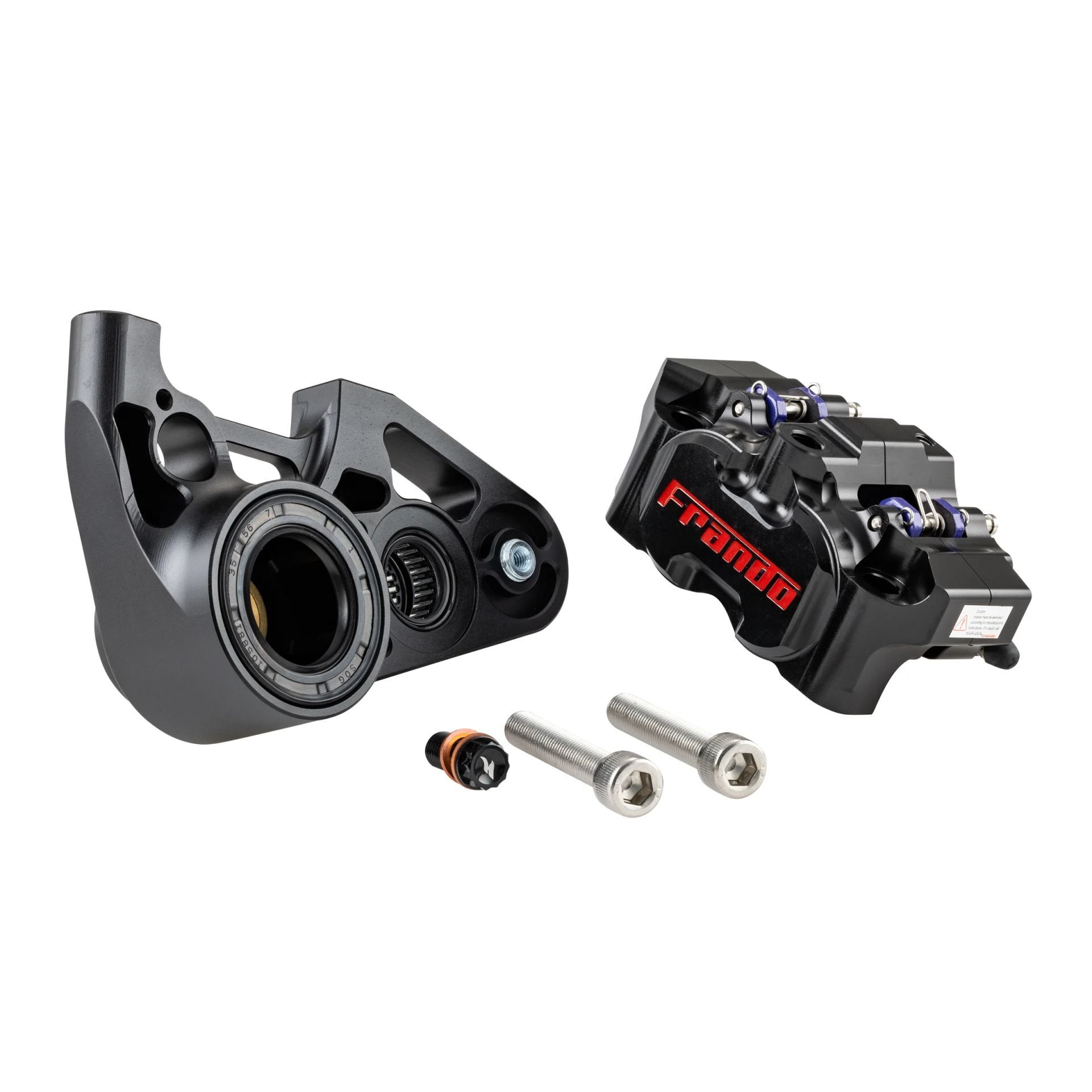 Vespa GTS 125-300cc Ön Fren Kaliperi+Taşıyıcı Beraber 4 Pistonlu (2023- ) / FRANDO