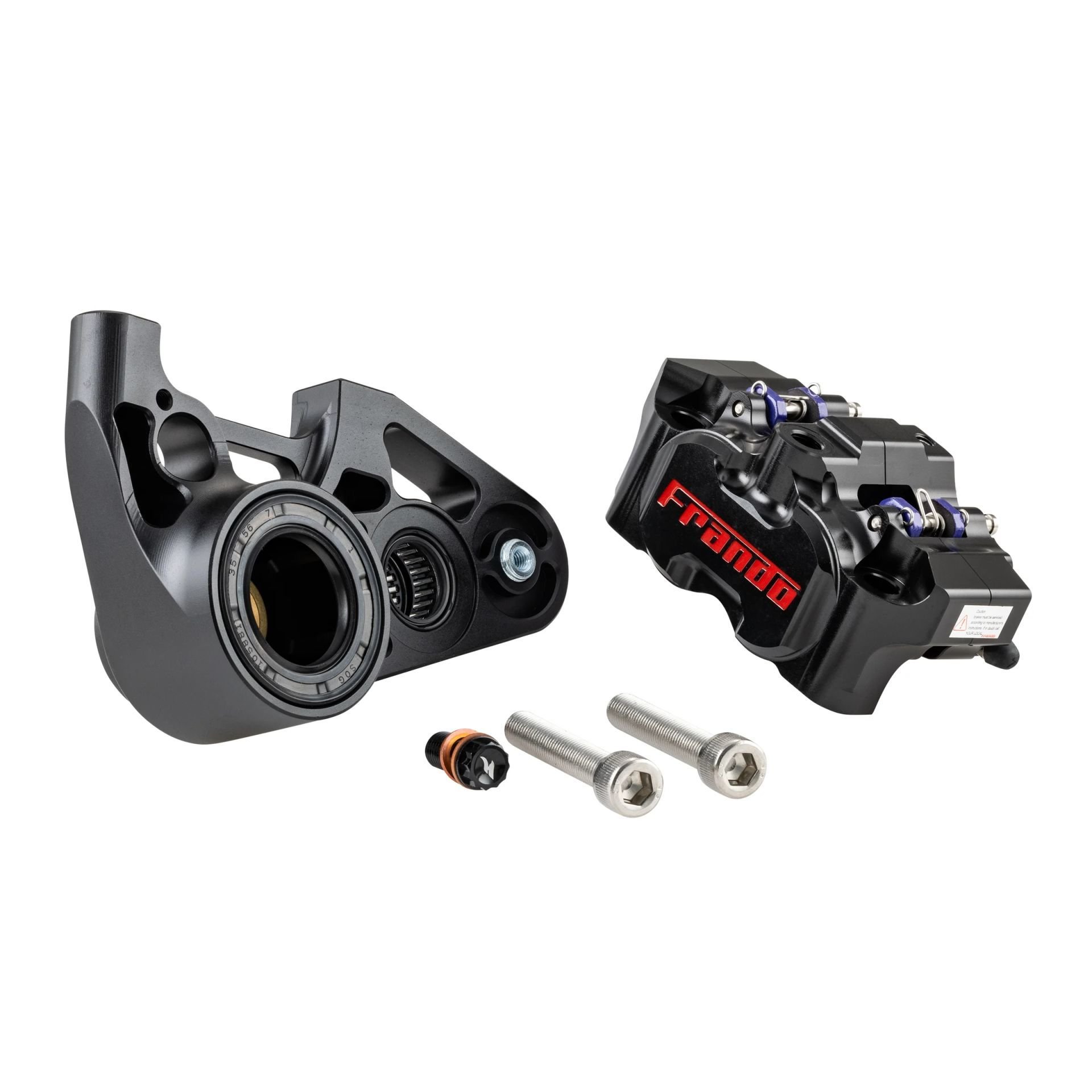 Vespa GTS 125-300cc Ön Fren Kaliperi+Taşıyıcı Beraber 4 Pistonlu (2023- ) / FRANDO