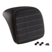 Vespa GTS-GTV 125-310 Çanta Sırt Dayama Pedi *Siyah-Turuncu Dikişli* / PIAGGIO