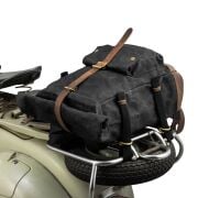 Sırt Çantası Mumlu Kanvas *Siyah* / SIP