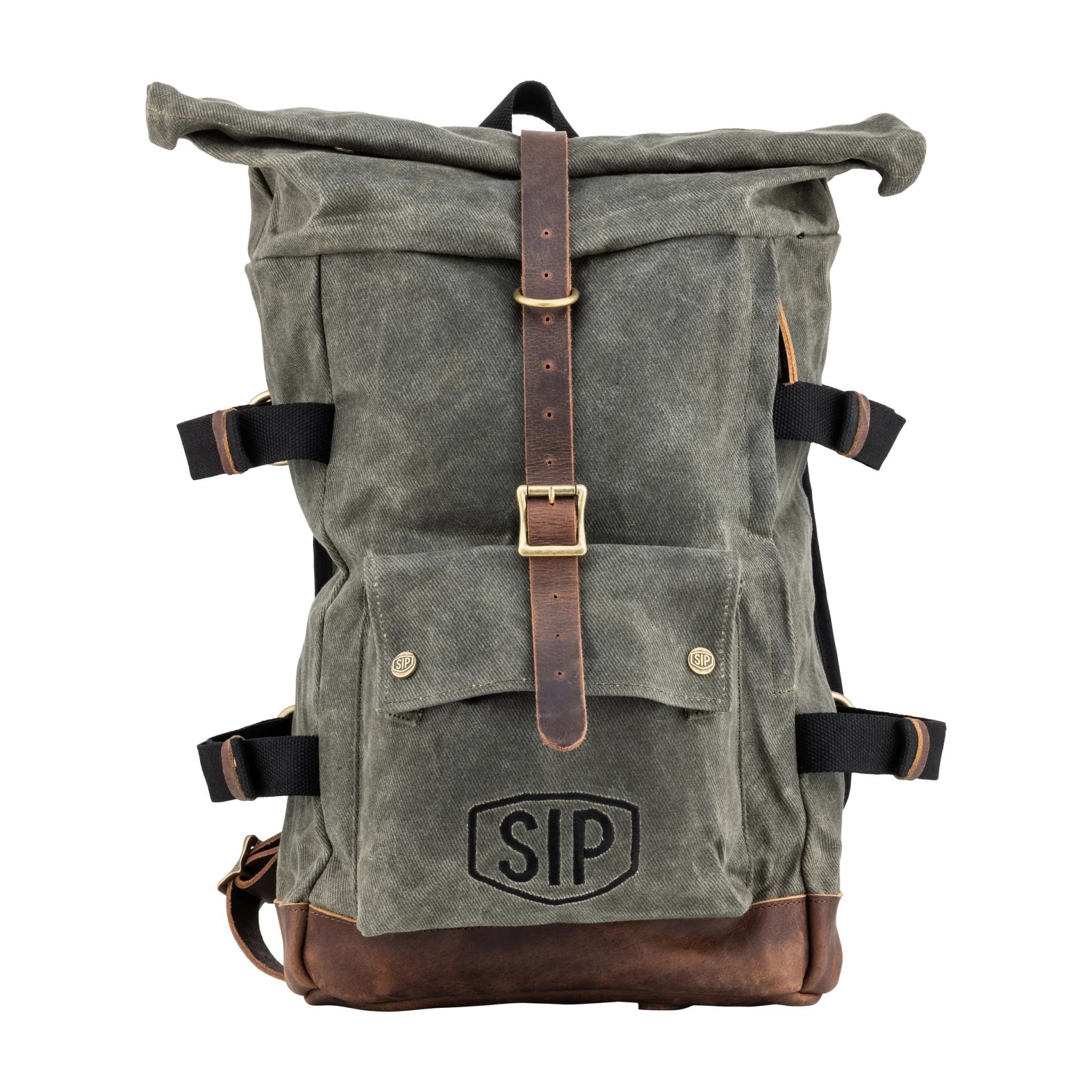 Sırt Çantası Mumlu Kanvas *Yeşil* / SIP