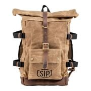 Sırt Çantası Mumlu Kanvas *Kum Rengi* / SIP