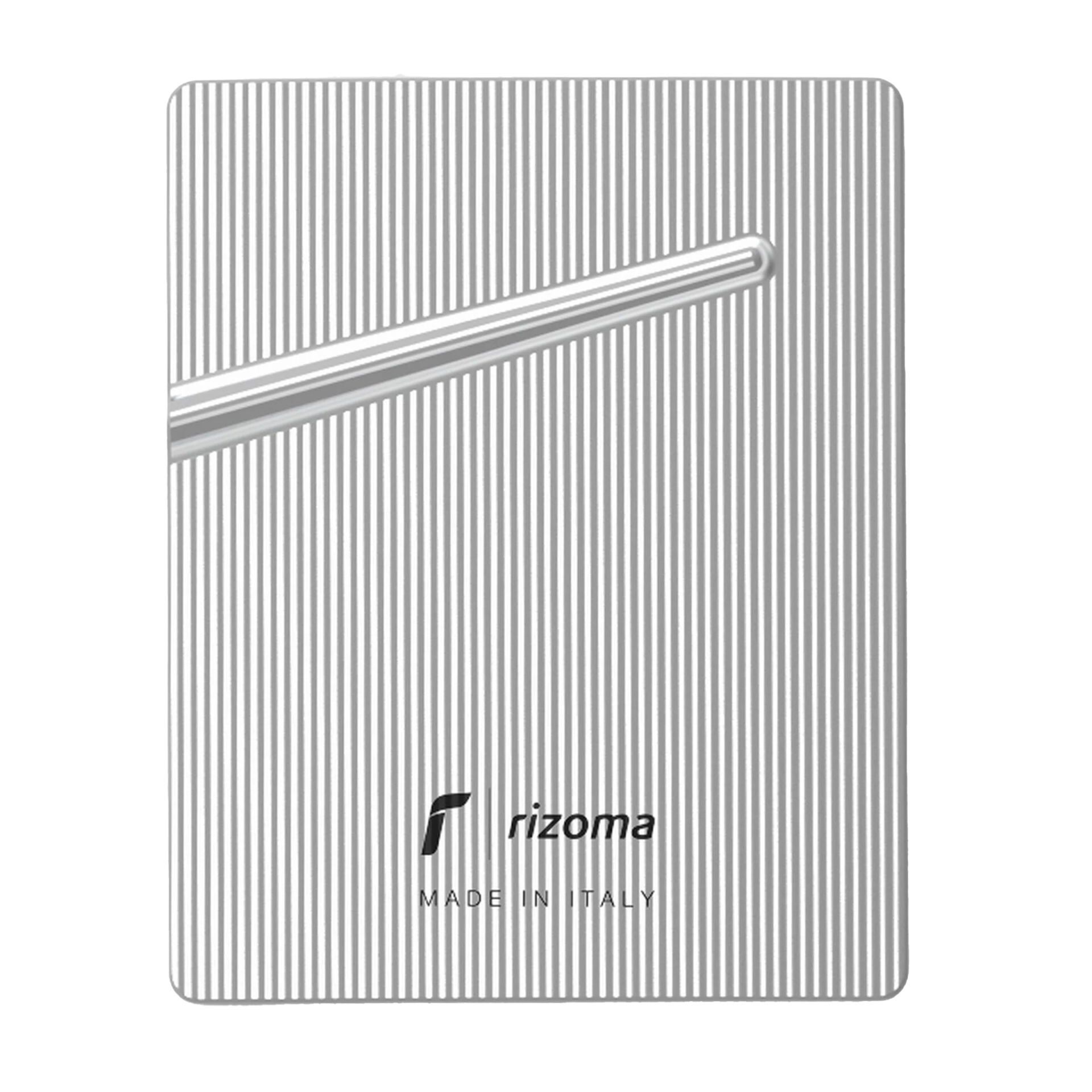 Vespa LX-Primavera-Sprint-946-GTS-GTV Amblem Korna Kapağı *Gümüş* / RIZOMA