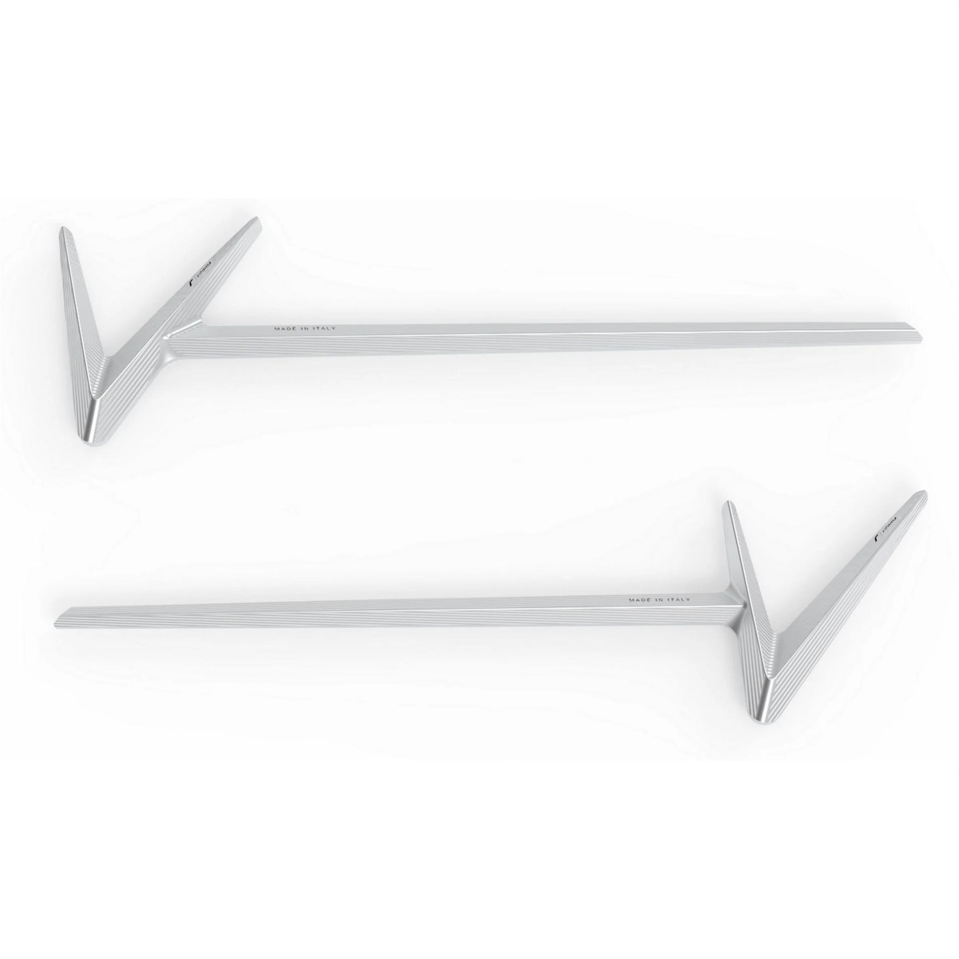 Vespa GTS-GTV  Amblem Yan Panel *Gümüş* / RIZOMA