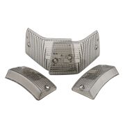 Vespa PX 80-200 Sinyal Camı Takım *Füme* / LML