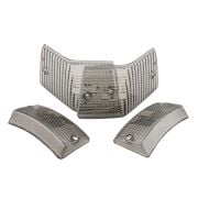 Vespa PX 80-200 Sinyal Camı Takım *Füme* / LML