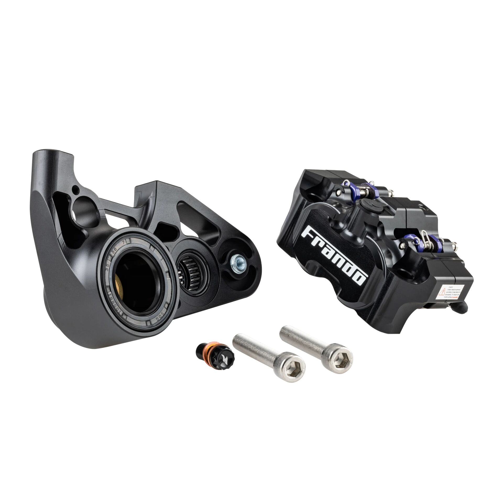 Vespa GTS 125-300cc Ön Fren Kaliperi+Taşıyıcı Beraber 4 Pistonlu (2023- ) / FRANDO