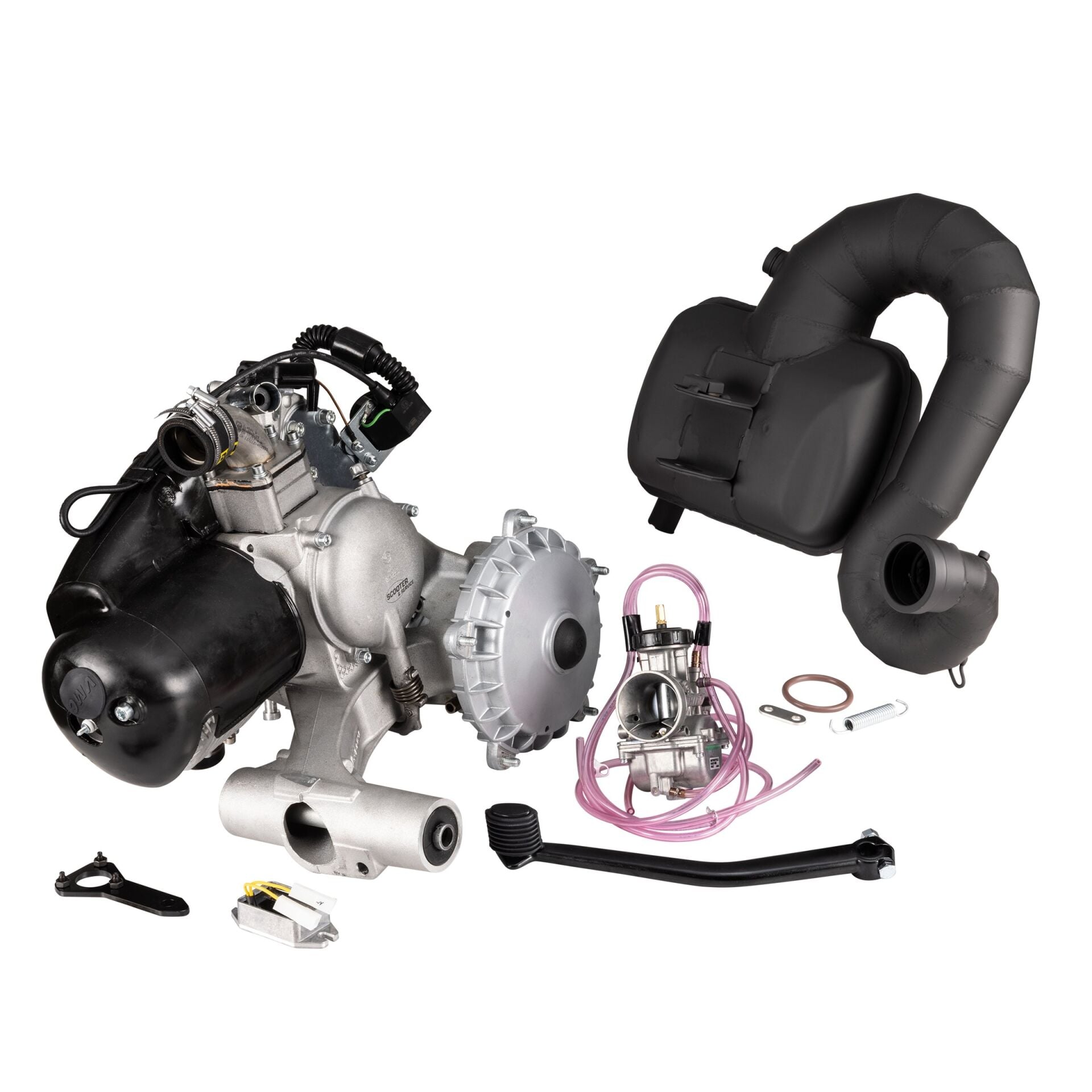 Vespa PX Serisi Komple Motor 30/30 252 cc reed valve 252cc / SIP