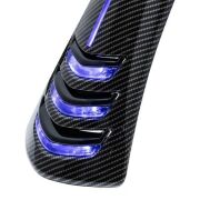 Vespa Primavera-Sprint 50-150 Korna Kapağı Ledli *Karbon Görünümlü Parlak* (2018-2023) / SIP