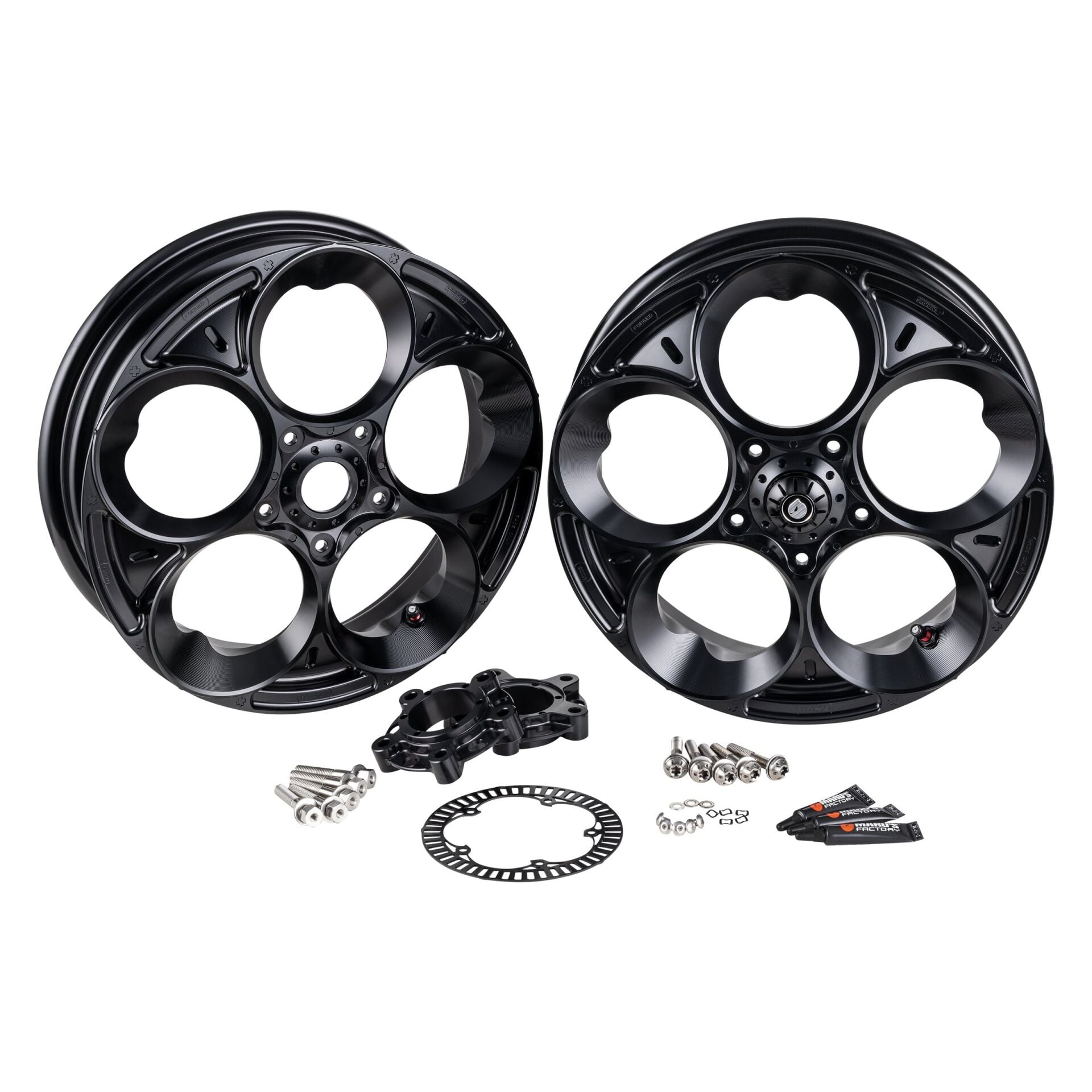 Vespa GTS-GTV Jant Seti 12 Inç *Siyah*/ MARU'S FACTORY