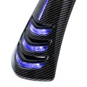 Vespa Primavera-Sprint 50-150 Korna Kapağı Ledli *Karbon Parlak* (2018-2023) / SIP