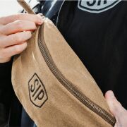 Bel Çantası SIP Logolu Koton *Kum Rengi* 30x13x6cm / SIP