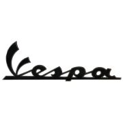 Vespa GTS-GTV ''Vespa'' Amblemi Sol Taraf *Antrasit* / PIAGGIO