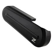 Vespa ET2-ET4-LX-​GTS-​GTV-​Primavera-​Sprint Ön Salıncak/Çatal Kapak Alüminyum *Siyah* (2017- ) / ZELIONI