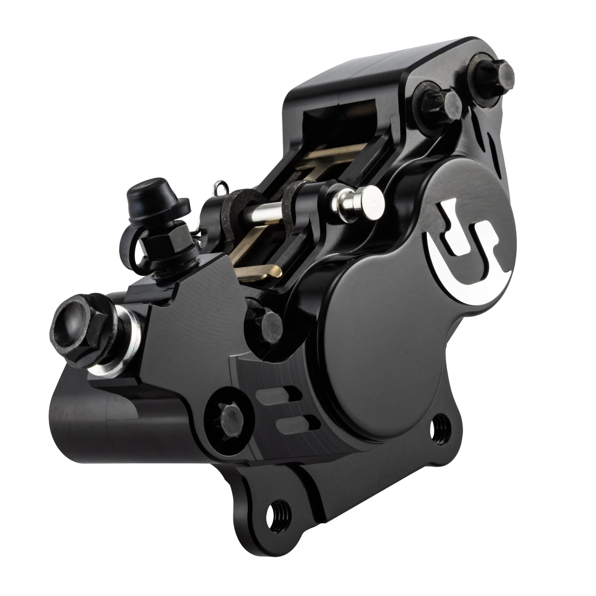 Vespa GTS Ön Fren Kaliperi 4 Pistonlu *Siyah* (2003- 2022)/ SIP SERIES PORDOI