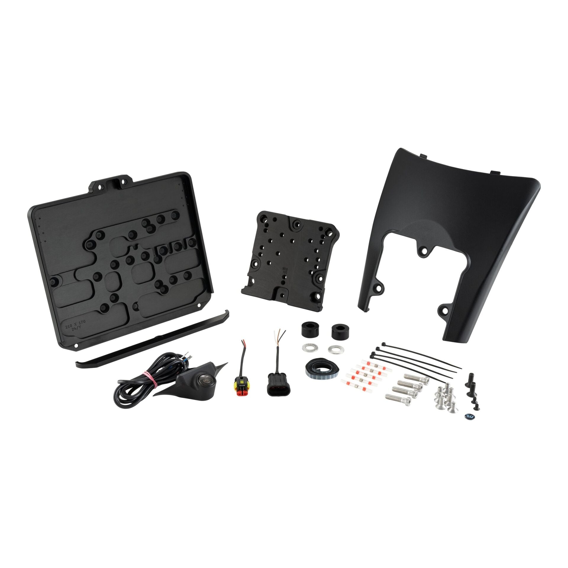 Vespa GTS-GTV Plaka Altlığı ( Stop İptali) (2023- ) / WUNDERKIND