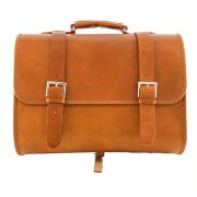 Deri Çanta Kahverengi 30LT (Vespa Logolu) / PIAGGIO