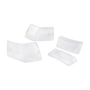 Vespa PX 80-200 Sinyal Camı Takım *Şeffa Düz* / REPRO