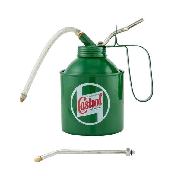 Retro Yağdanlık Yeşil Pompalı 500ML / CASTROL