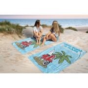 Vespa Desenli Plaj Havlusu (75x150 cm) / SIP