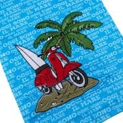 Vespa Desenli Plaj Havlusu (75x150 cm) / SIP