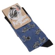 SIP Çorap - Vespa Desenli *Mavi* 36-40 / SIP