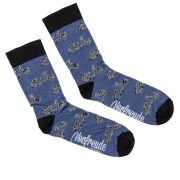 SIP Çorap - Vespa Desenli *Mavi* 36-40 / SIP