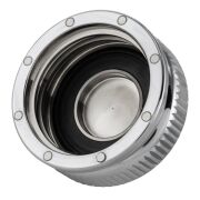 Vespa ET4-​LX-​Primavera-Sprint-946-​GTS-GTV Depo Kapak Alüminyum *Krom*/ SIP SERIES PORDOI