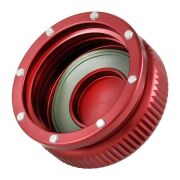 Vespa ET4-​LX-​Primavera-Sprint-946-​GTS-GTV Depo Kapak Alüminyum Mıknatıslı *Kırmızı*/ SIP SERIES PORDOI