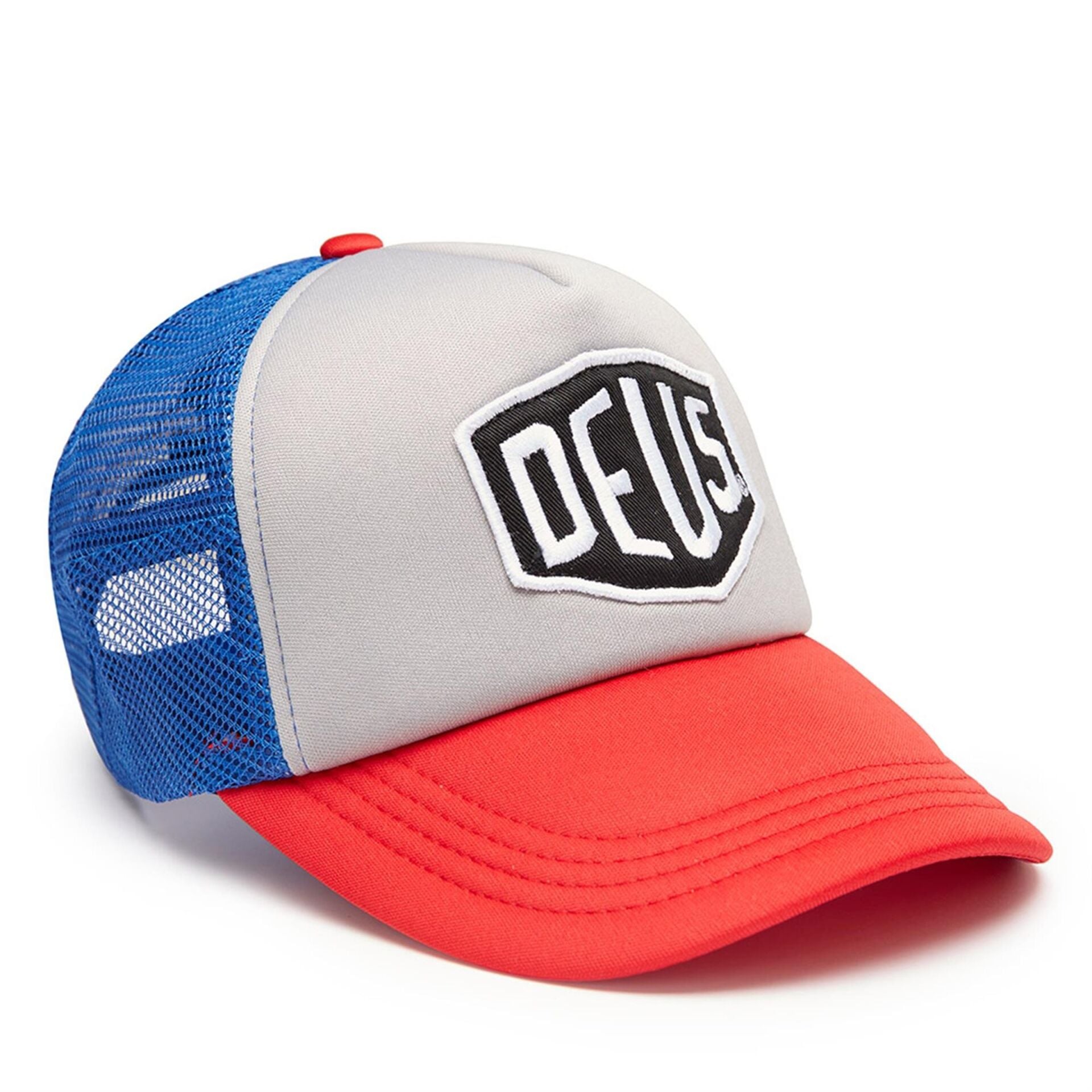 Trucker Şapka - Baylands Trucker *Mavi/Kırmızı* / DEUS