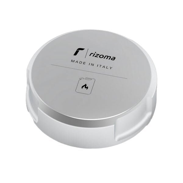 Vespa ET4-LX-Primavera-Sprint-946-GTS-​GTV Depo Kapak *Gümüş Alüminyum*/ RIZOMA