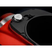 Vespa ET4-LX-Primavera-Sprint-946-GTS-​GTV Depo Kapak *Gümüş Alüminyum*/ RIZOMA