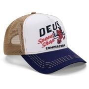 Trucker Şapka - Dogleg *Beyaz/Lacivert/Bej* / DEUS
