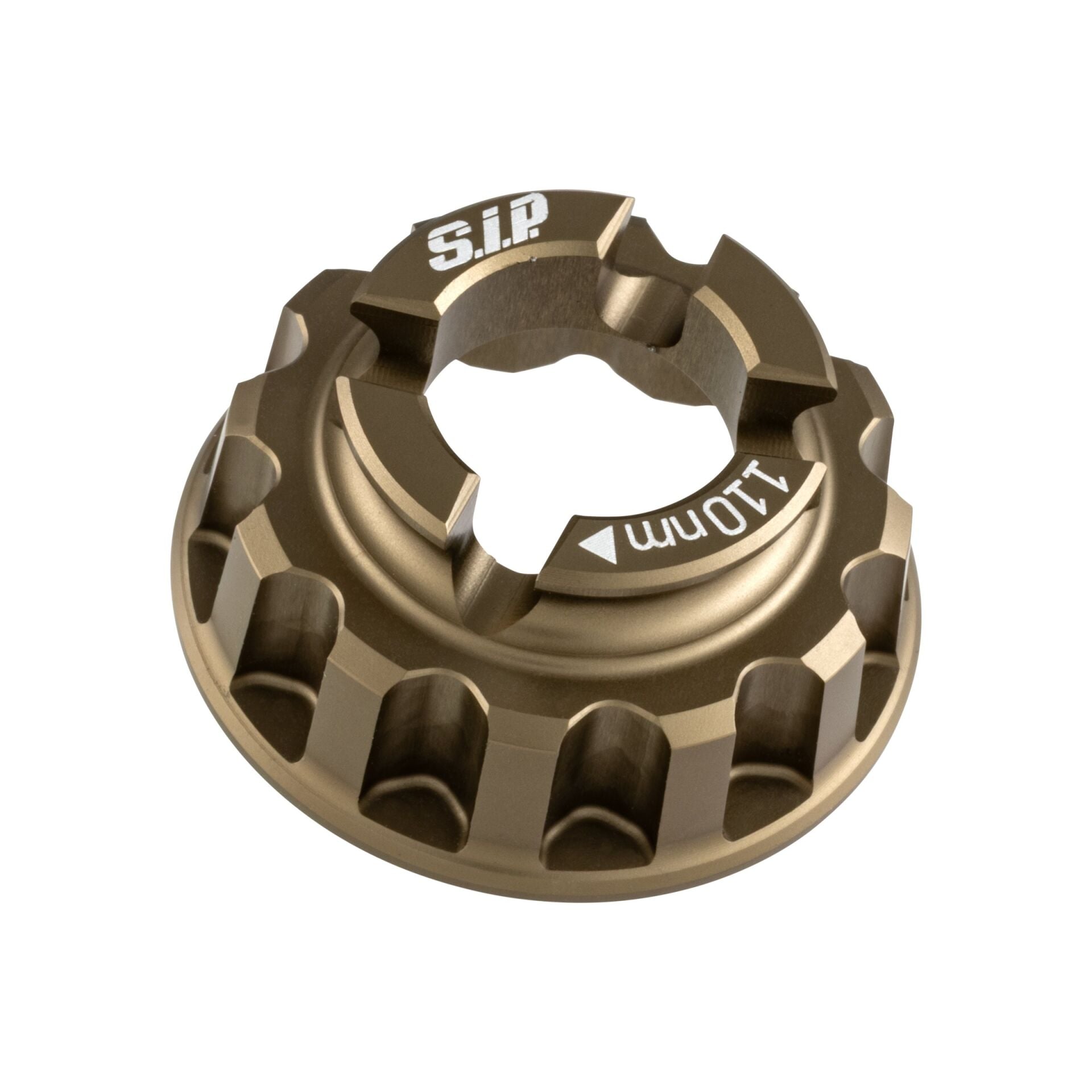 Vespa PK-PX-ET4-LX-Primavera - GTS Arka Teker Somunu 110mm *Bronz Mat*/ SIP