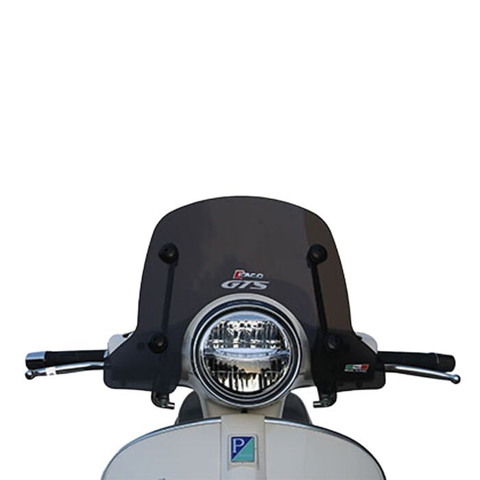 Vespa GTS Ön Cam Kısa*Siyah* (2008-2022) / FACO