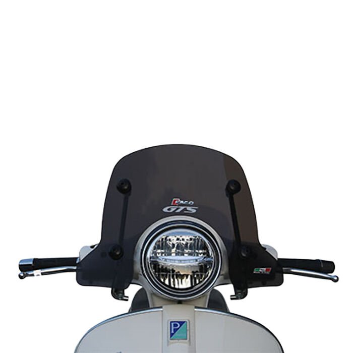 Vespa GTS Ön Cam Kısa*Siyah* (2008-2022) / FACO