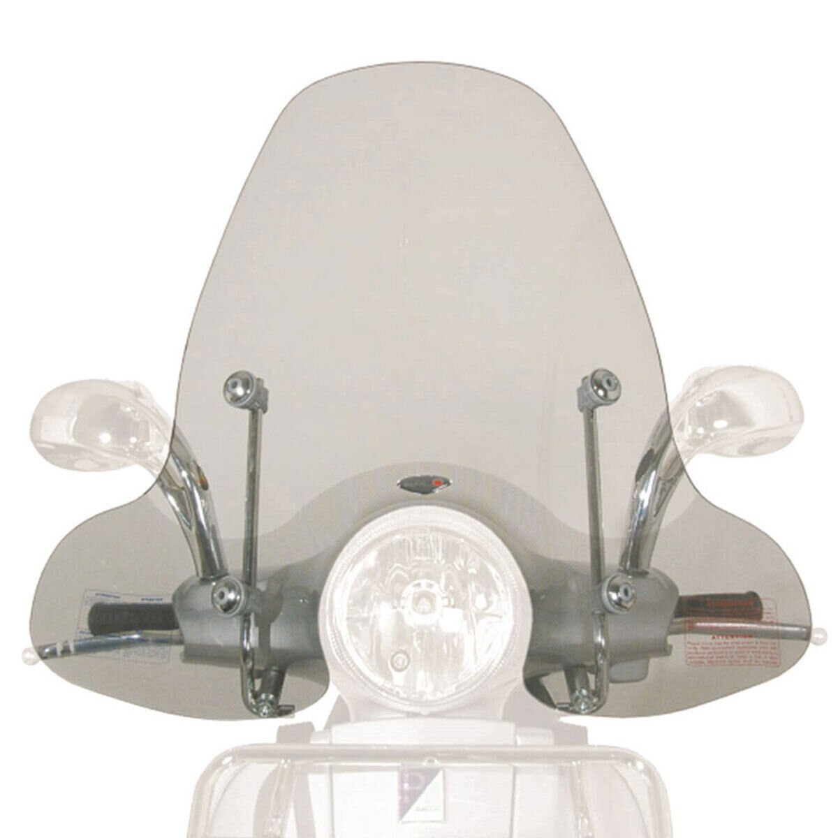 Vespa LX 50-150ccm Ön Cam Uzun *Şeffaf* (2005-2014) / FACO