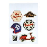 Vespa Globo Sticker Seti / PIAGGIO
